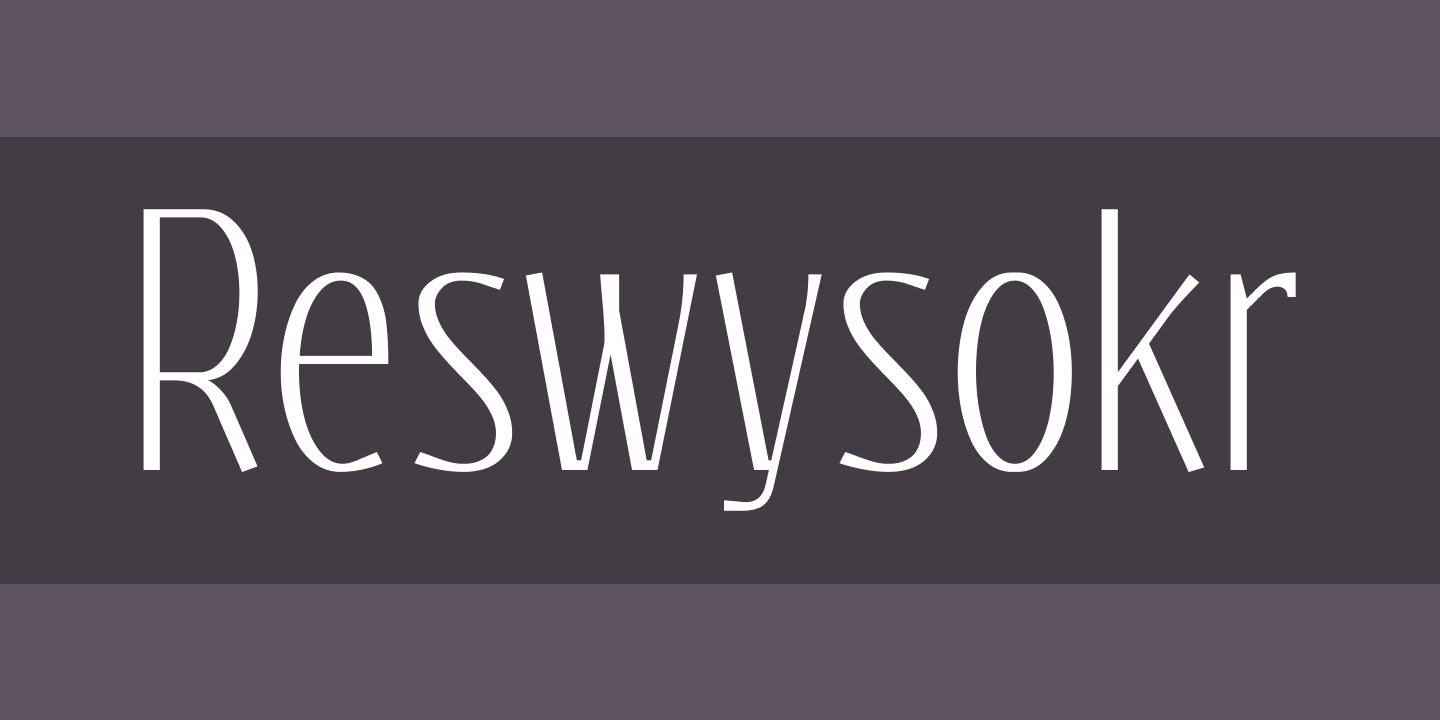 Reswysokr